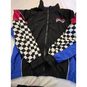 Snap On Racing Nylon Light Weight Men's Size 2XL Windbreaker With Black And...